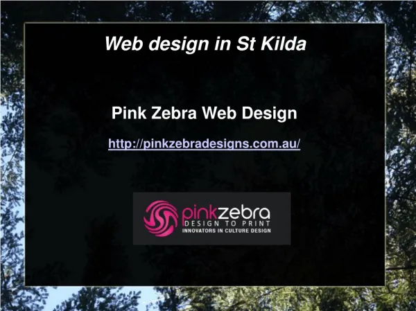 Web design in St Kilda