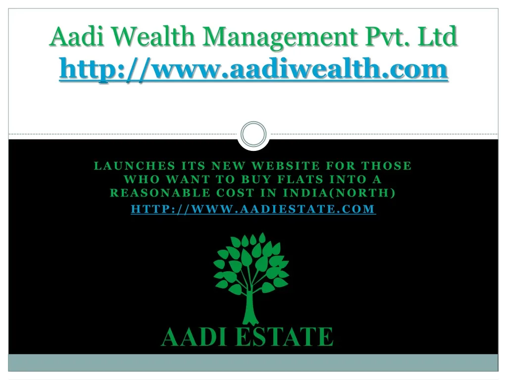 aadi wealth management pvt ltd http www aadiwealth com