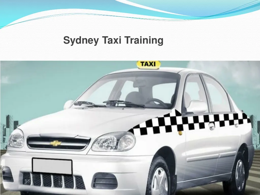 sydney taxi training