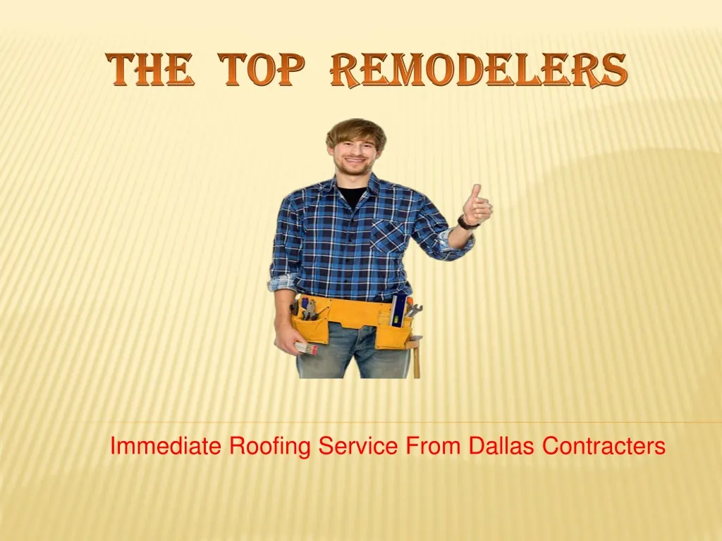 the top remodelers
