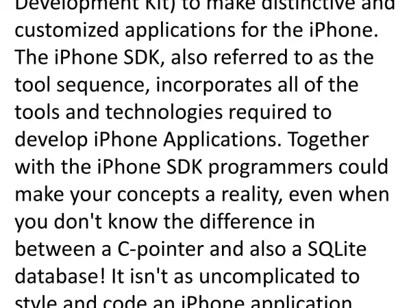 iphone application developer sydney