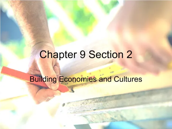 Chapter 9 Section 2