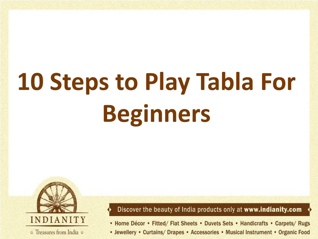 10 steps to play tabla for beginners