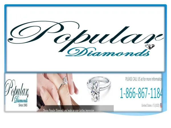 Popular Diamonds: Buy Conflict Certified Diamonds at afford