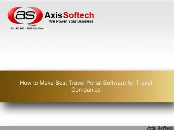 How to Make Best Travel Portal Software for Travel Companies
