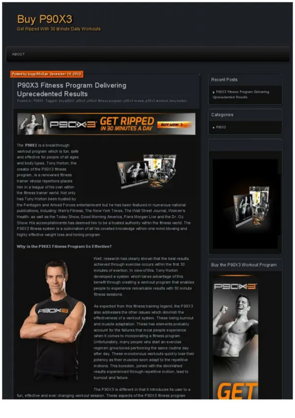 Lose Weight and Get Ripped with the P90X3 Workout Program