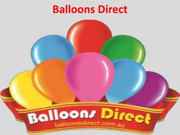 Balloons Sydney | Balloons Direct