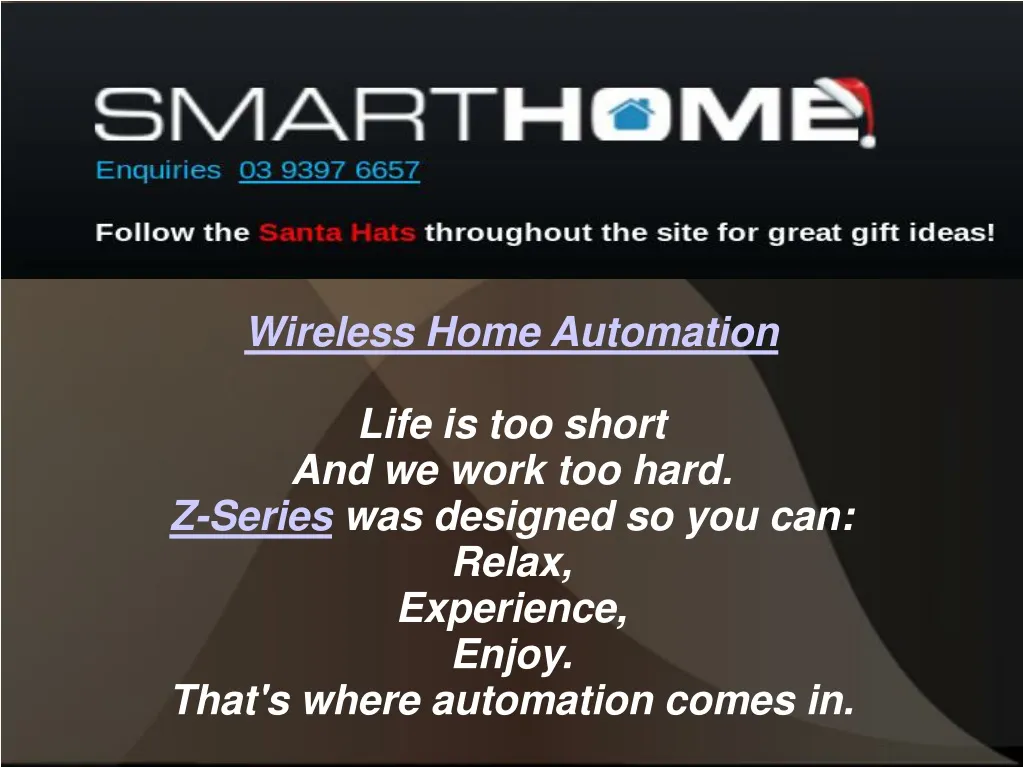 wireless home automation life is too short