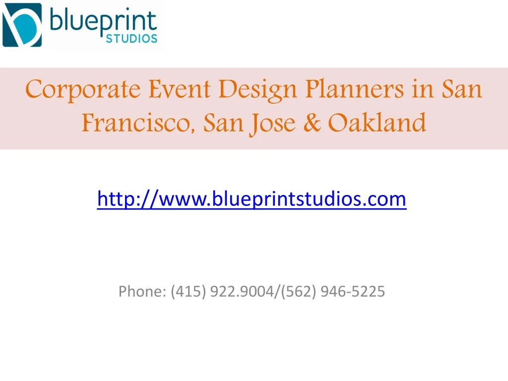 corporate event design planners in san francisco san jose oakland