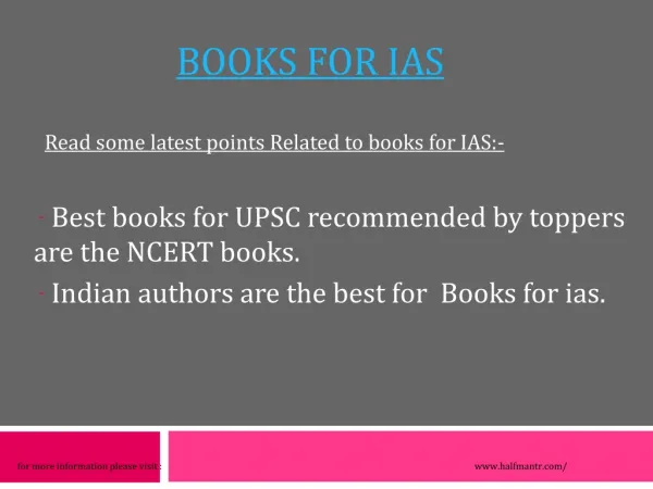 There are some books for IAS that are essential to crack the
