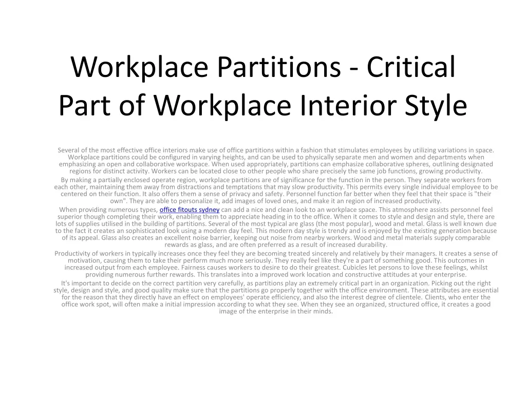 workplace partitions critical part of workplace interior style