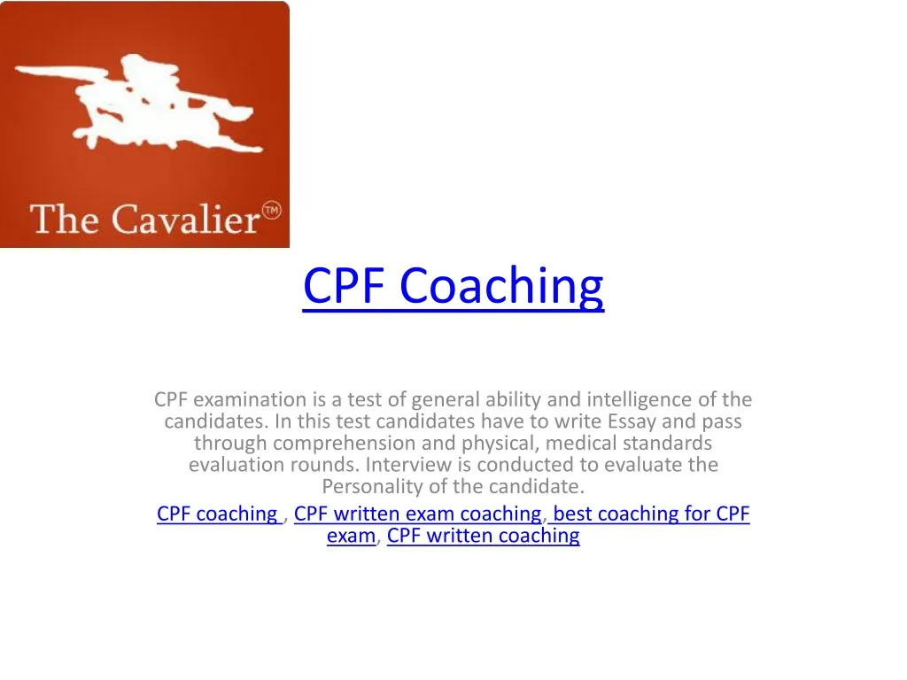 cpf coaching