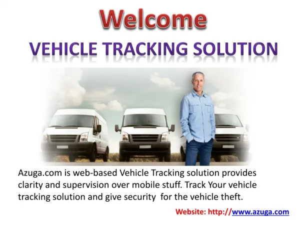 Vehicle Tracking solution