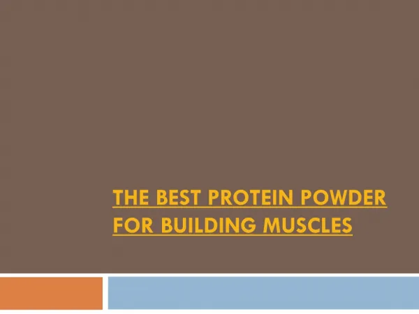 Some of the best protein powders for women
