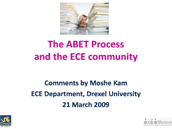 the abet process and the ece community