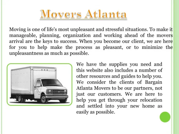 Atlanta Movers