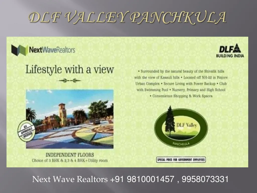 dlf valley panchkula