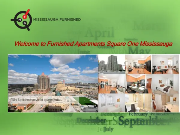 Welcome to Furnished Apartments Square One Mississauga