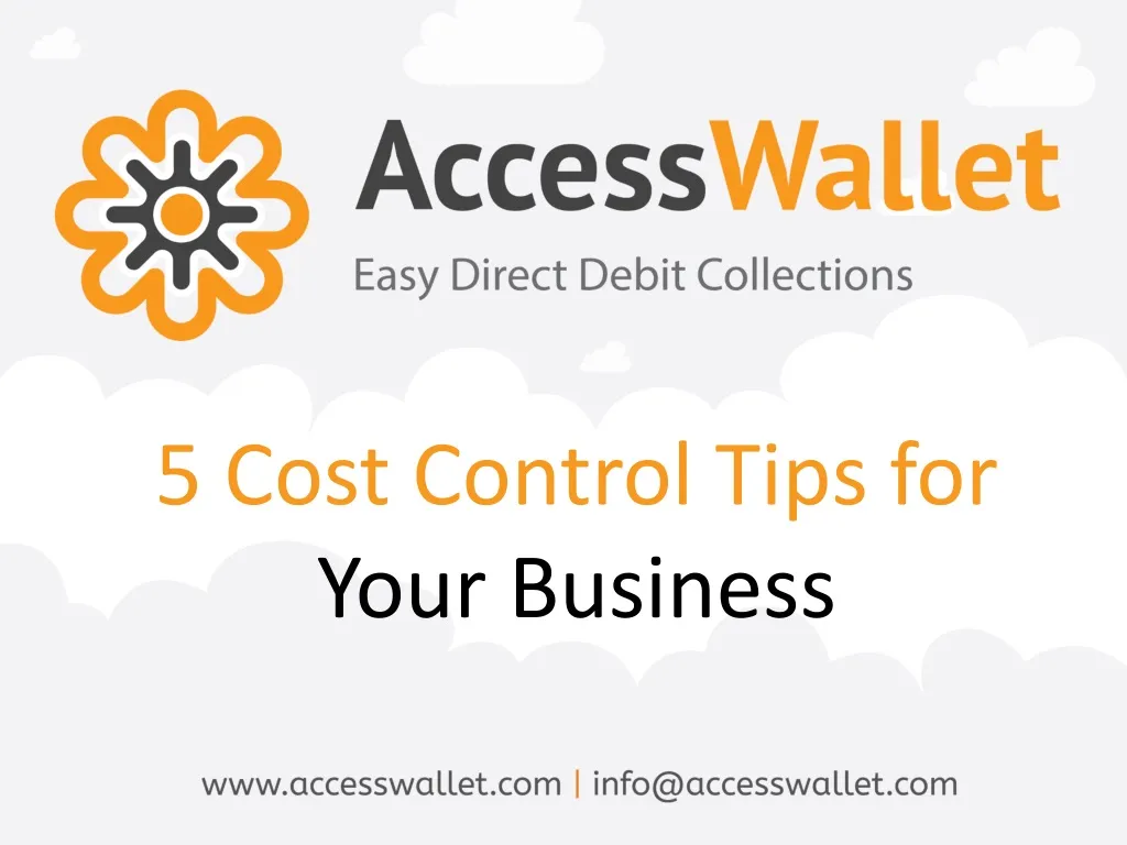 5 cost control tips for your business