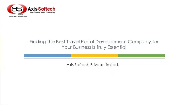 Finding the Best Travel Portal Development Company for Your