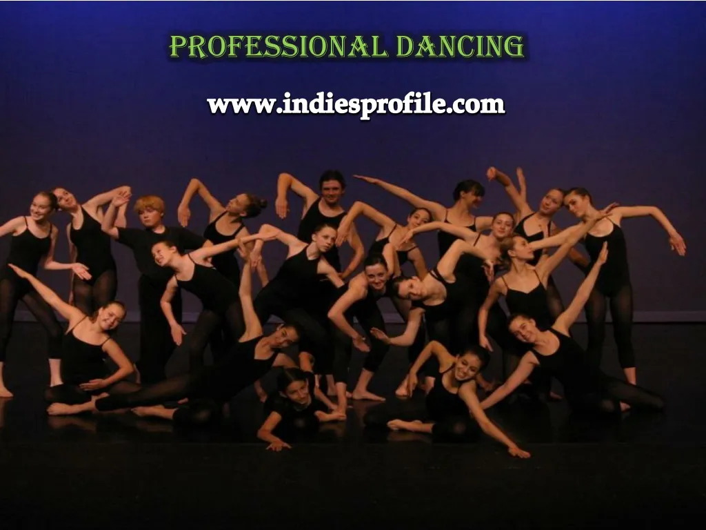 professional dancing