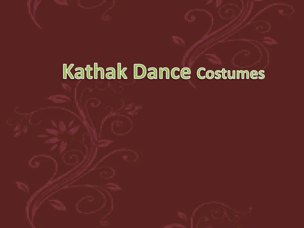 kathak dance costumes