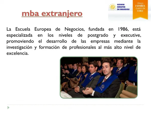 mba extranjero