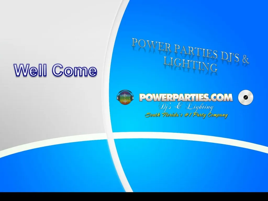 power parties dj s lighting