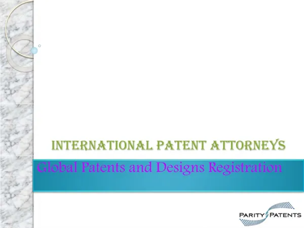 International Patent Attorneys