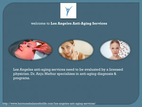 Los Angeles anti aging services