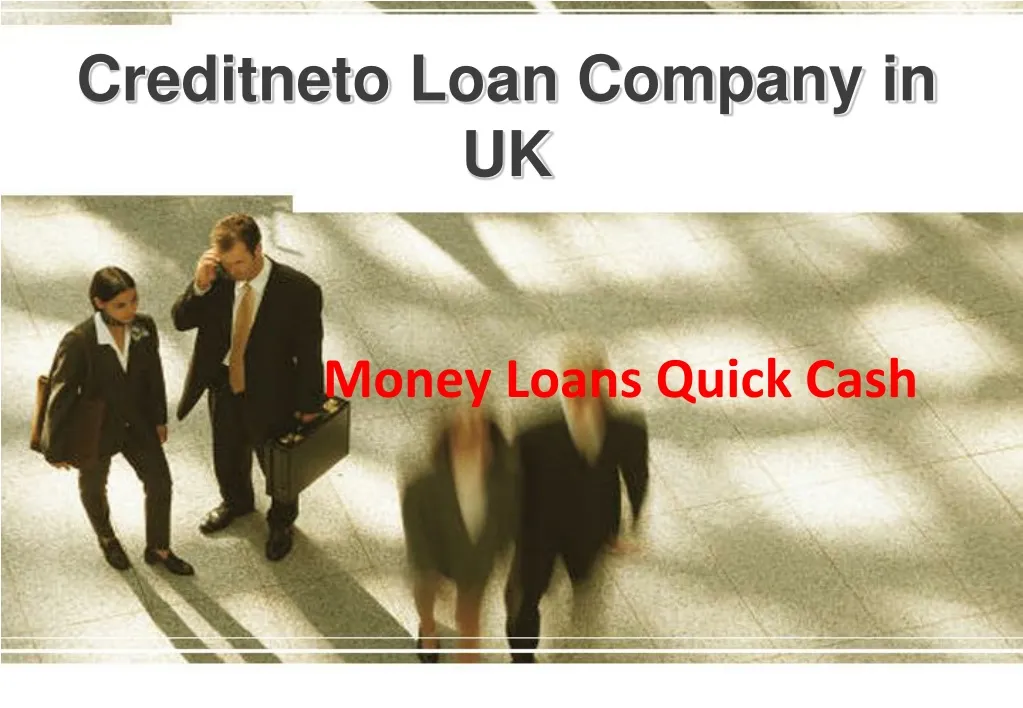 creditneto loan company in uk