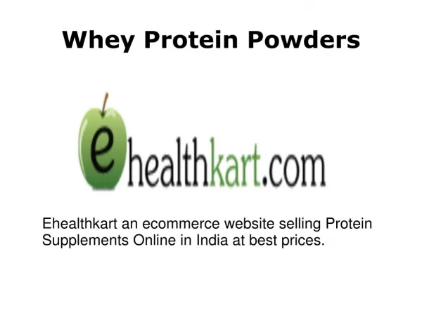Buy Whey Protein Powders