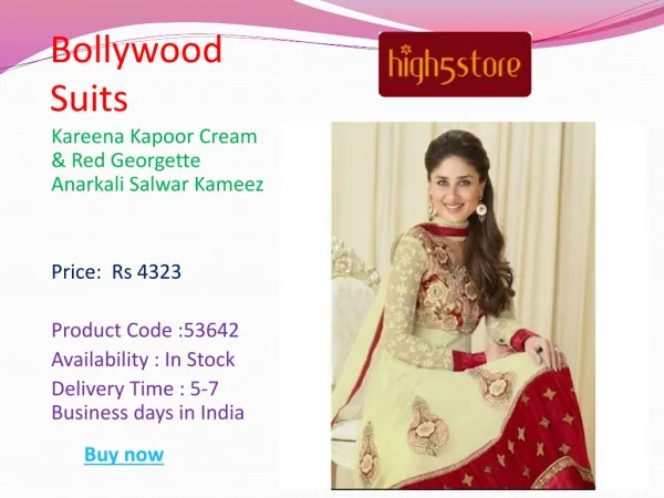 Bollywood Suits