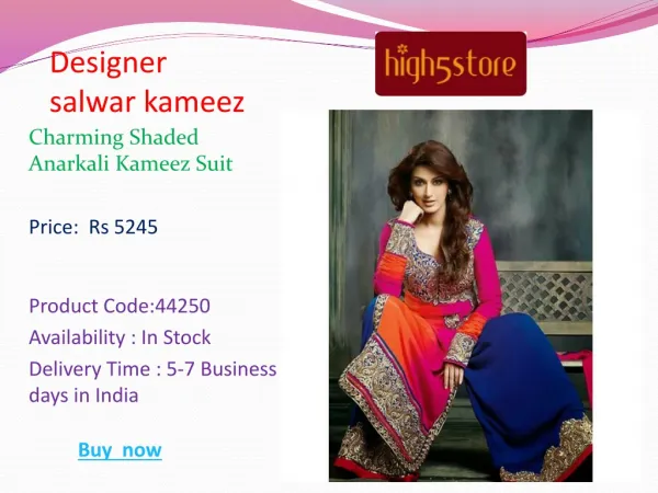 Designer Salwar Kameez