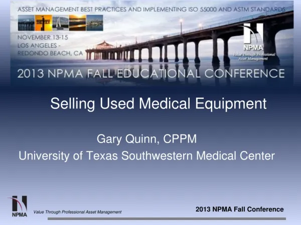 Selling Used Medical Equipment
