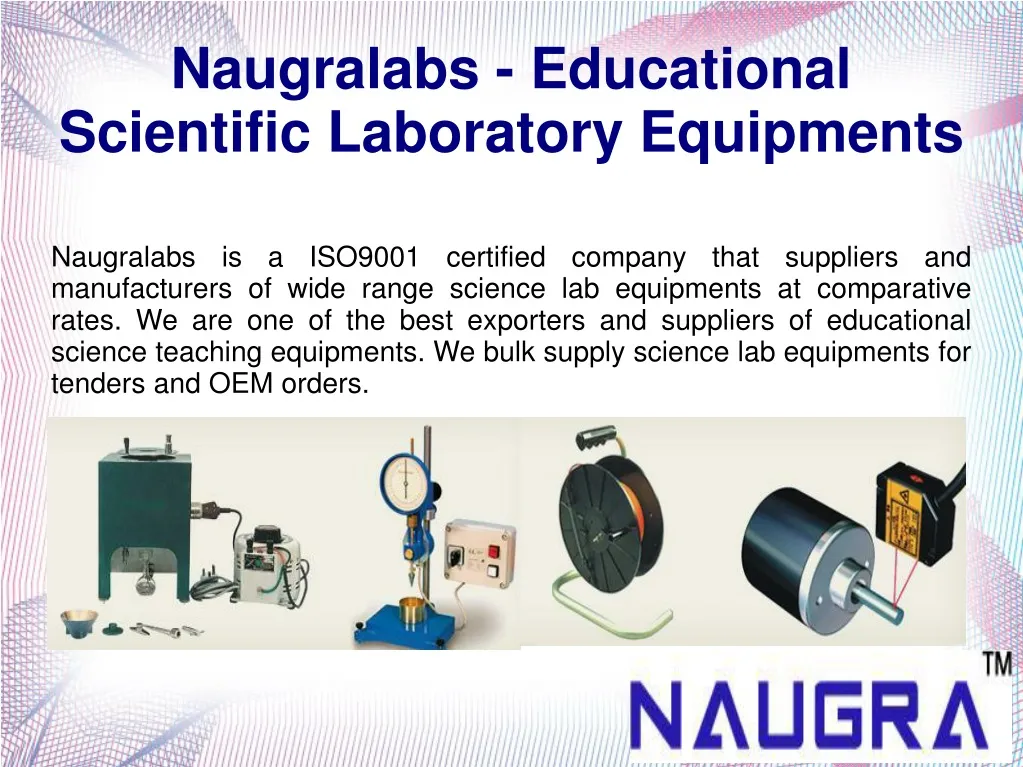 naugralabs educational scientific laboratory equipments