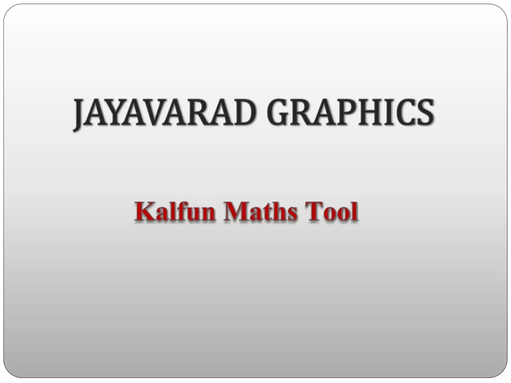 jayavarad graphics