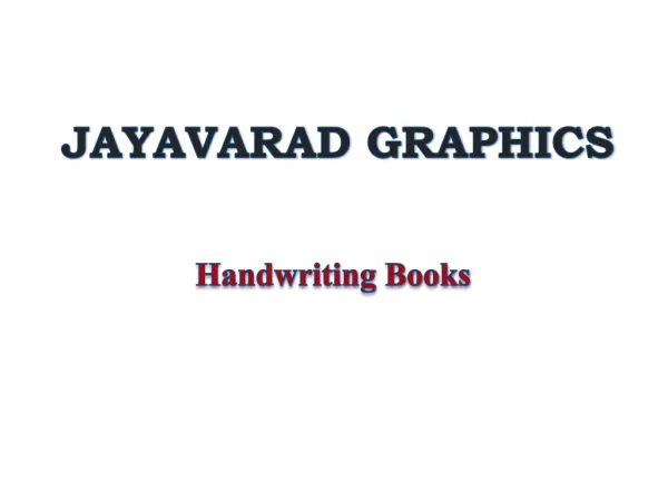 Handwriting-Books-Supplier