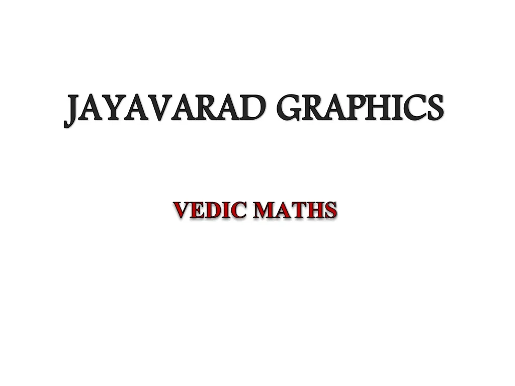 jayavarad graphics
