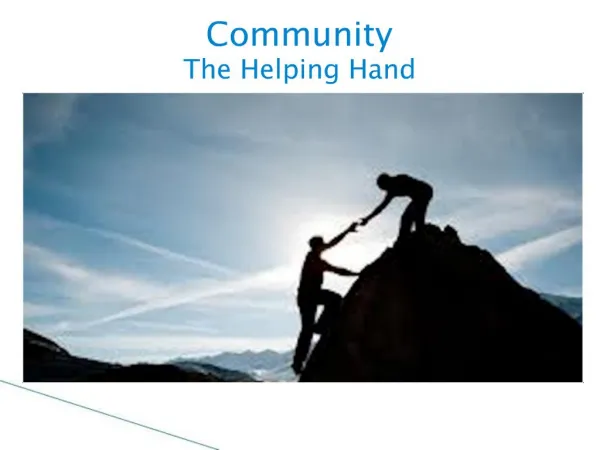 Community The Helping Hand