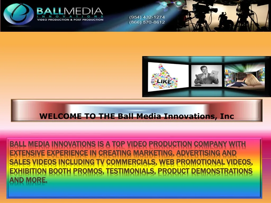 welcome to the ball media innovations inc