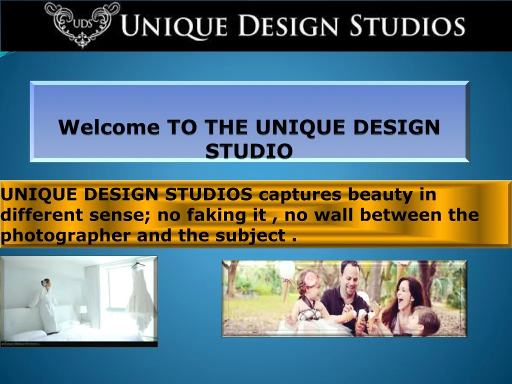 welcome to the unique design studio
