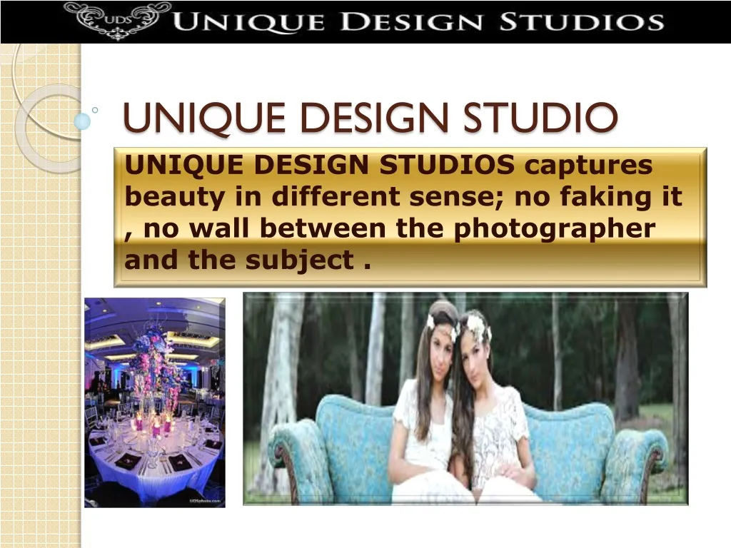 unique design studio