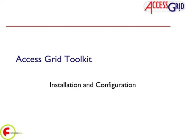 Access Grid Toolkit