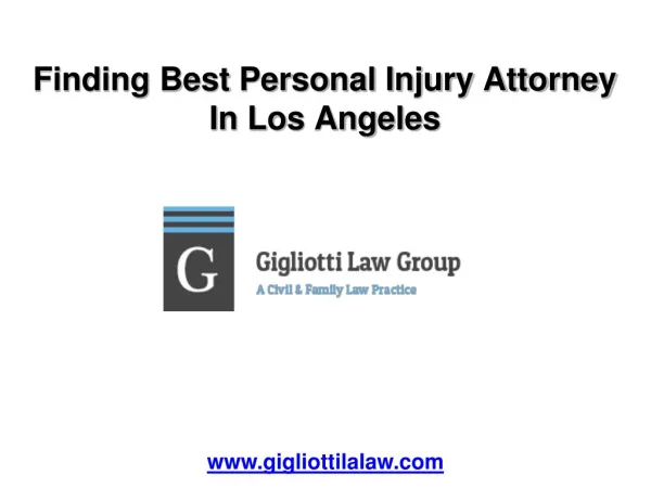 Finding Best Personal Injury Attorney in Los Angeles