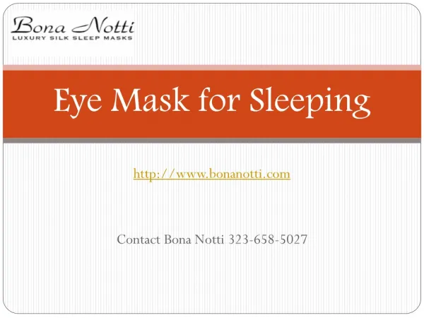 Comfortable Sleeping Eye Mask Shop