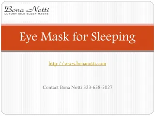 Comfortable Sleeping Eye Mask Shop