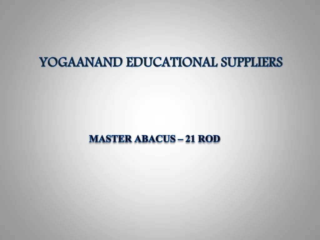 yogaanand educational suppliers