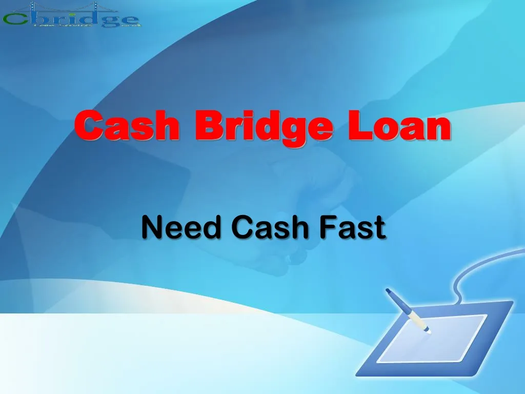 cash bridge loan