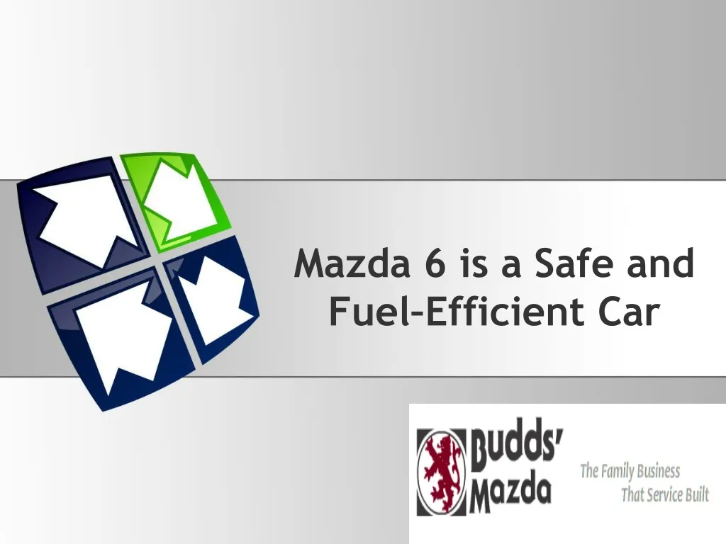 mazda 6 is a safe and fuel efficient car